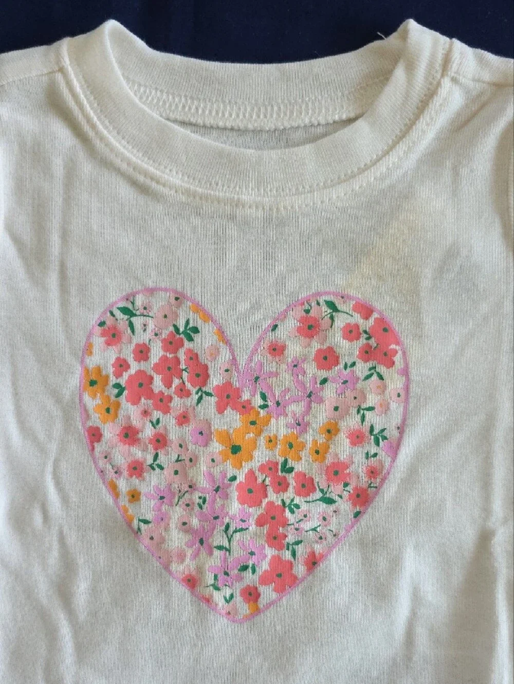 Old Navy Tee & Floral Leggings Set -Size 6-12mo